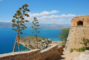 Nafplio Vue De La Forteresse