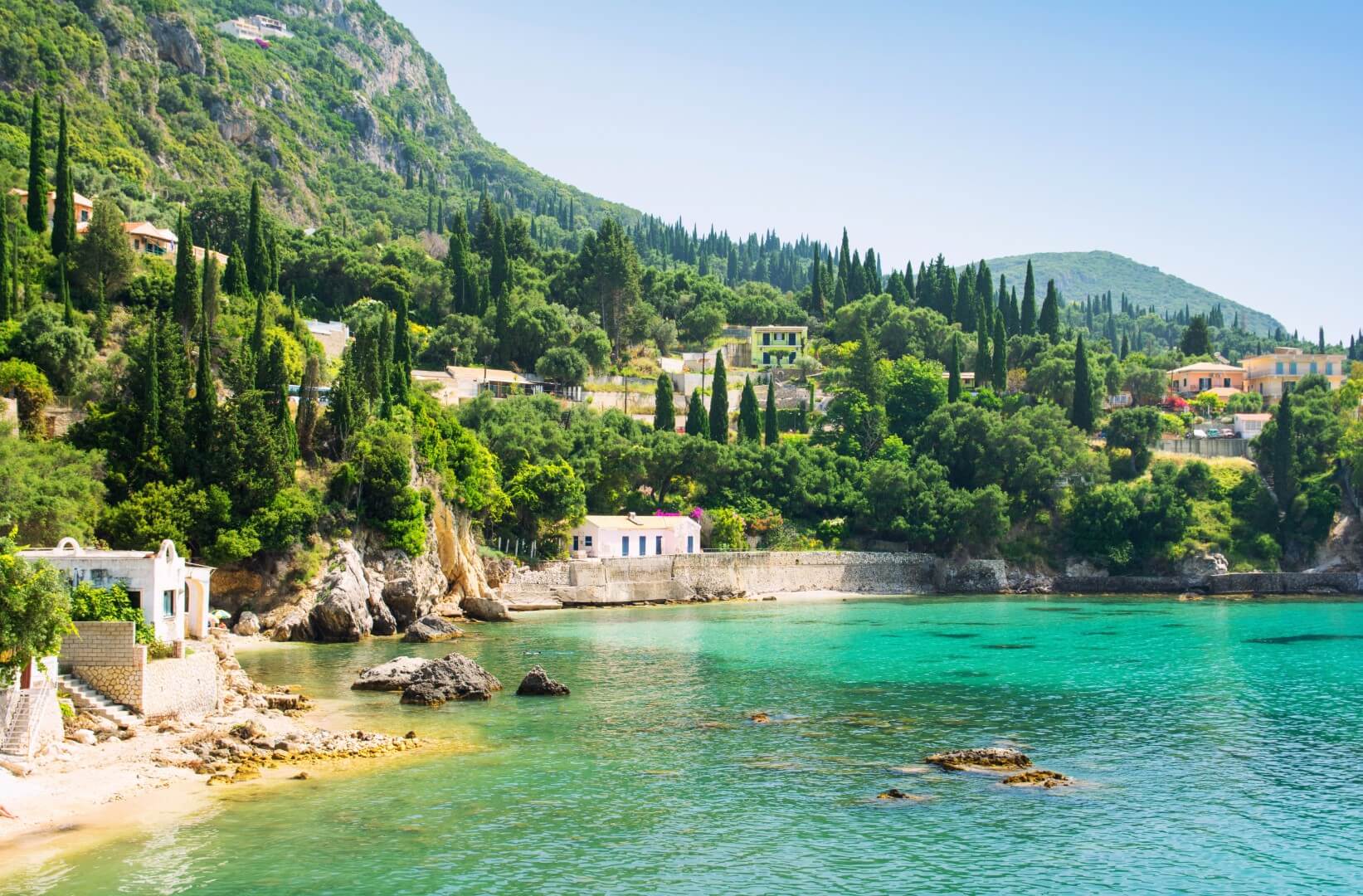 Corfu Paleokastritsa Bay